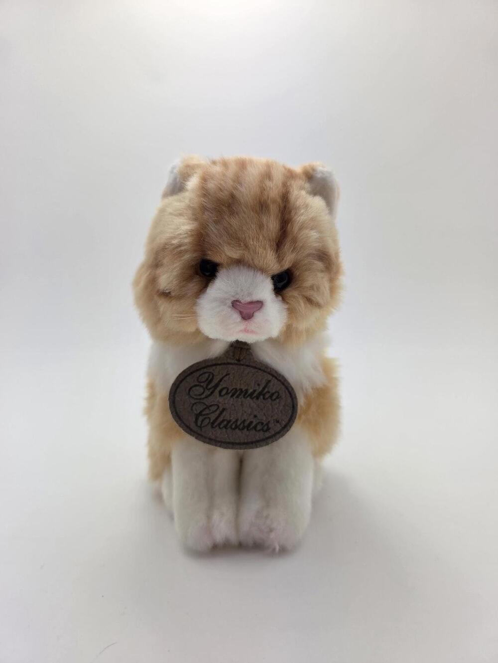 Russ Yomiko Classics Orange Tabby Cat, Vintage Collectible Tabby Plush (6 inch)